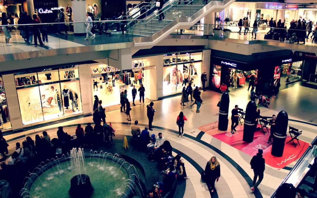 The Paradox of Choice: A busy shopping mall